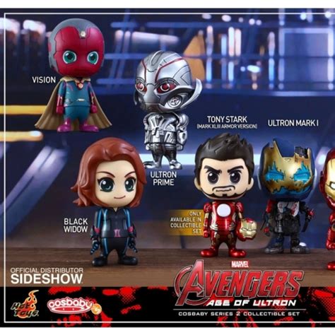 Avengers L Ère d Ultron Pack de 7 figurines Cosbaby 9 cm Figurine