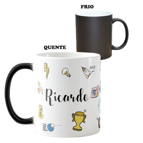 Caneca Personalizada Para Empreendedor Empres Rio Nome Elo