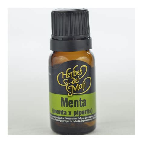 Aceite Esencial Menta 10 Ml Herbes Del Moli