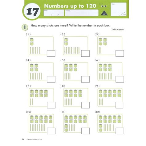 Kumon Math Workbook Geometry Measurement Grade 1 Kumon