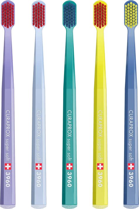 Curaprox 5 X Toothbrush CS 3960 Super Soft Manual Toothbrush For