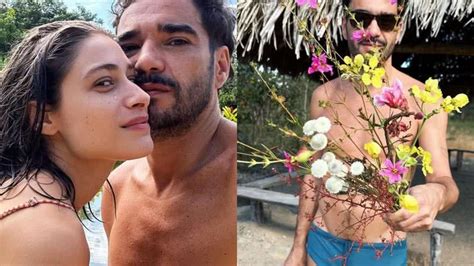 Luisa Arraes Surge Em Fotos Rom Nticas Caio Blat E Se Declara