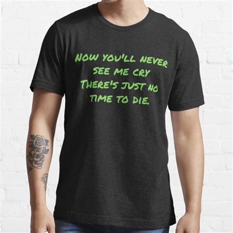 Black Top Big T Shirt Billie Eilish Lyrics T Shirt For Sale By Policeworld Redbubble No