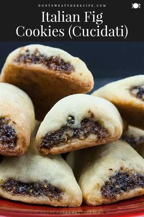 Italian Fig Cookies (Cucidati) - Don't Sweat The Recipe