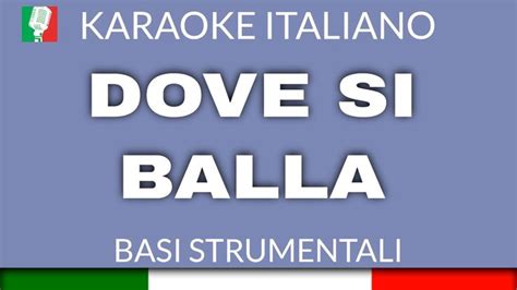 DARGEN D AMICO DOVE SI BALLA KARAOKE SANREMO 2022 Karaoke