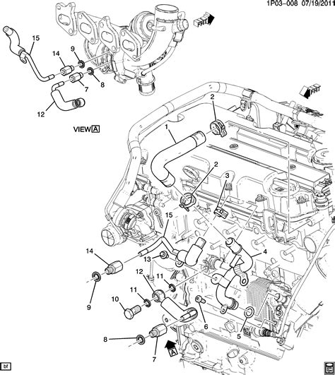 Sonic Hatchback Canada And Us Turbocharger Cooling System Chevrolet Epc Online