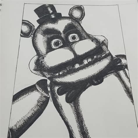 Some of my FNAF fan art drawings! : r/fnafcringe