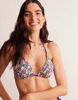 Symi String Bikini Top Multi Botanical Bud Boden EU