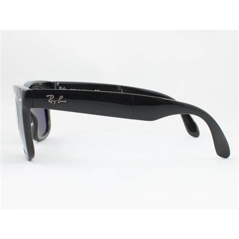 Ray Ban レイバン 偏光サングラス Rb4105 601 58 50サイズ Folding Wayfarer フォールディングウェイファーラー Black 折りたたみ Rb4105