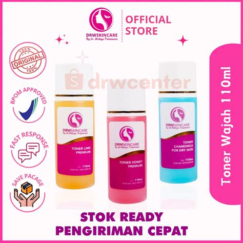 Jual Drw Skincare Toner Wajah Whitening Glowing Flek Berjerawat