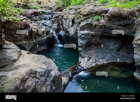 Devkund Waterfall Near Lonavla Maharashtra Stock Photo Alamy