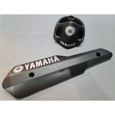 YAMAHA MUFFLER HEAT GUARD AND TIP FOR SNIPER 150 V1 AND V2 Lazada PH