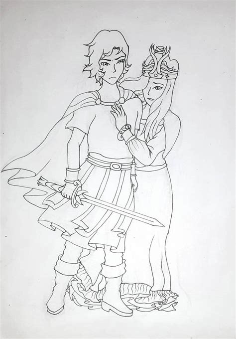 Florante And Laura Line Art By Xerxessuico On Deviantart