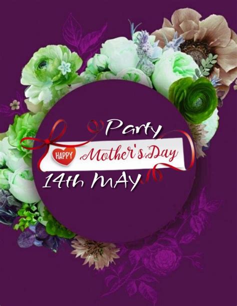 Copy Of Mother Day Cards Party Postermywall