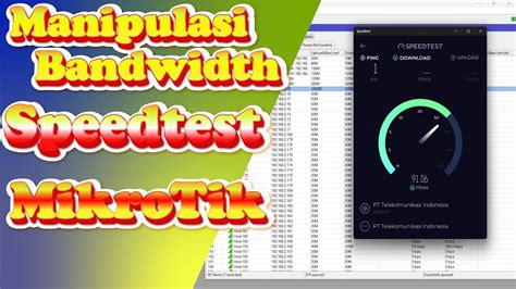 Mikrotik Manipulasi Kecepatan Speedtest Di Mikrotik YouTube