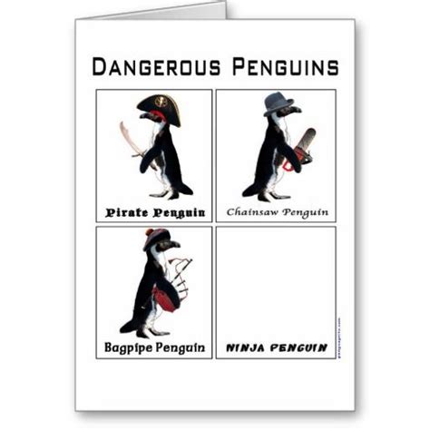 Sale On Dangerous Penguins Card Dangerous Penguins Card Lowest Price