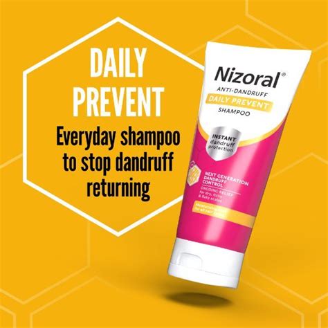 Nizoral Anti Dandruff Daily Prevent Shampoo 200ml Hair Superdrug