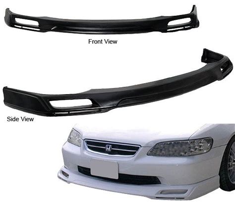 1998 2002 Honda Accord 4DR Front Bumper Lip JP Style Poly Urethane