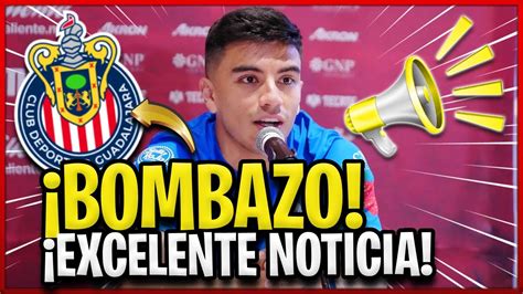 🔥🐐 Se Acaba De Confirmar Esta Brutal Noticia Para Las Chivas