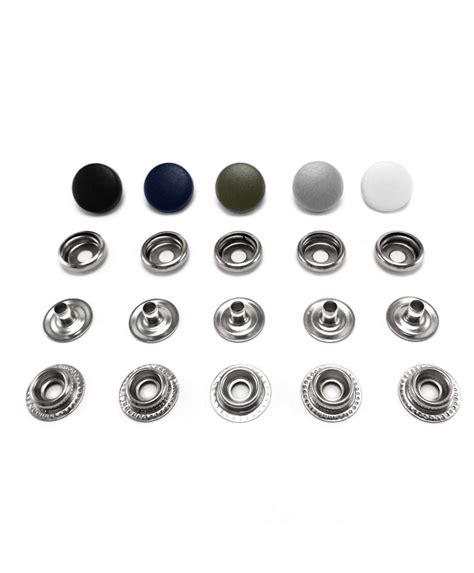 Mm Plastic Poppers Snap Fasteners Press Studs Sewing Clothing