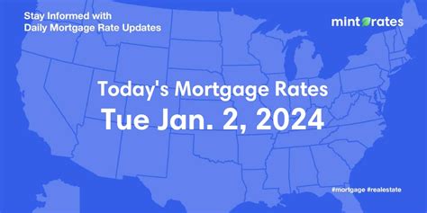 Mortgage Rates Today Tue Jan 2 2024