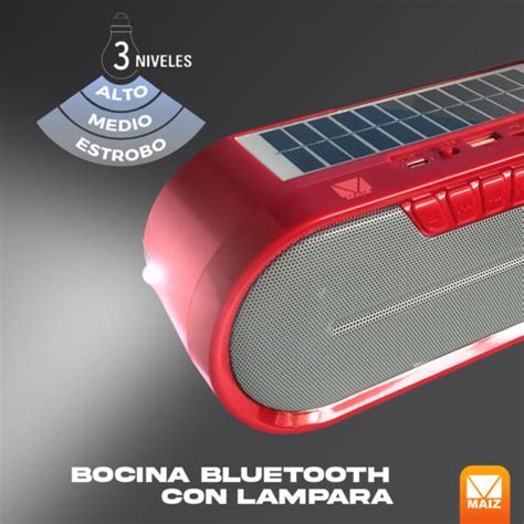 Bocina Bluetooth Bc Comercializadora Ma Z