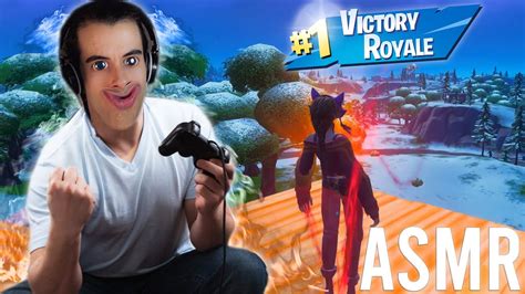 ASMR MOUTH SOUNDS FORTNITE CAPITULO 3 17 KILLS WIN ASMR EN ESPAÑOL