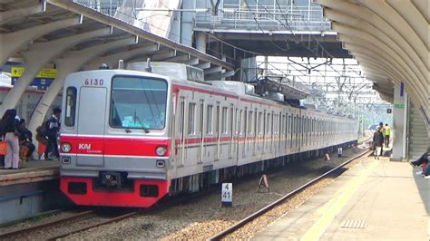 Kompilasi KRL Commuter Line Di Stasiun Parung Panjang JR 205 TM 6000