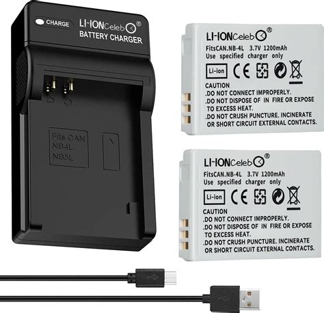 Li Ion Celeb Replacement Battery V Mah Pack Batteries And