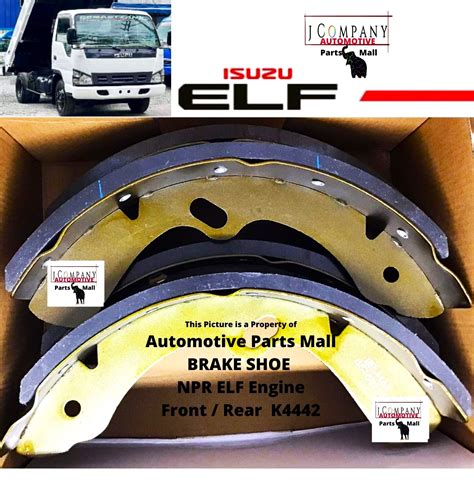 Elf Npr Engine Brake Shoe Front Rear Isuzu 3 Inches ⛔compare Our Pictures And Measurements With