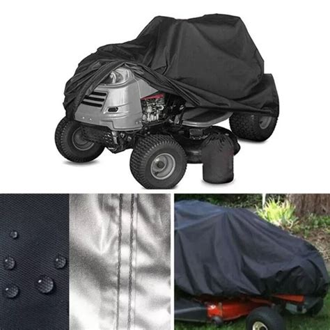 Housse De Tondeuse Gazon Imperm Able Robuste Tracteur Protection Uv