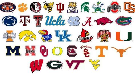 All College Football Team Logos