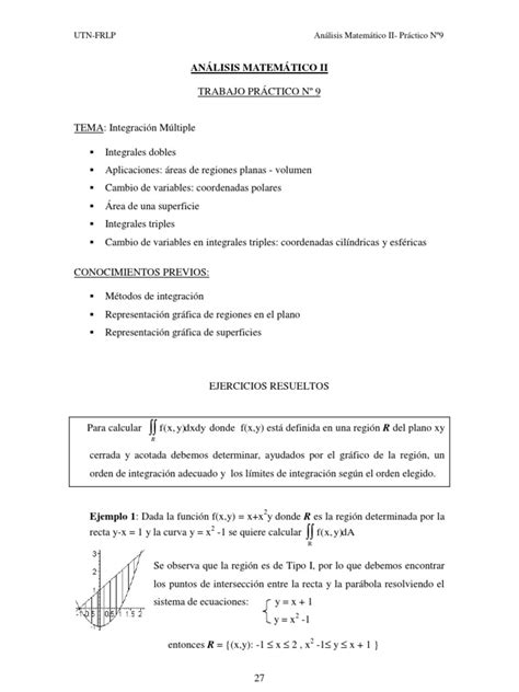 Integrals Ejemplo Pdf Integral Análisis Matemático