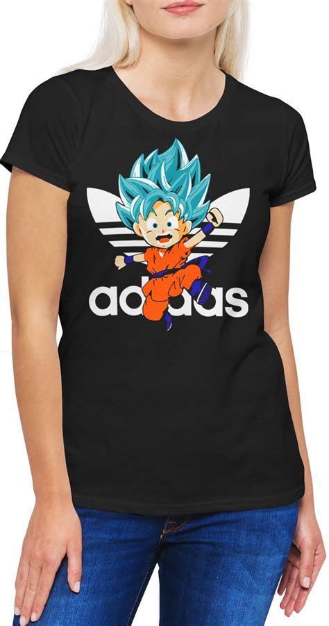 KOSZULKA DAMSKA DRAGON BALL Z NADRUKIEM NAPISEM CZARNA BLUZKA T SHIRT