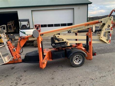 2014 Electric Jlg T350 Trailer Mounted