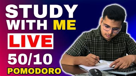 STUDY WITH ME LIVE POMODORO 2 HOURS DAY 7 30 DAYS STUDY CHALLENGE