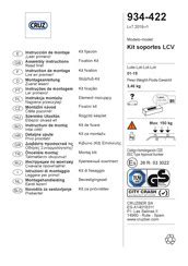 Cruz Kit Soportes Lcv Manuals Manualslib