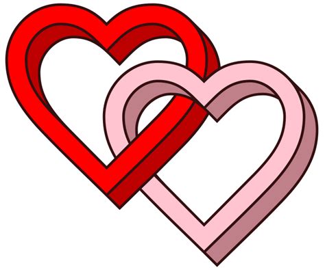 Pictures Of Double Hearts - ClipArt Best