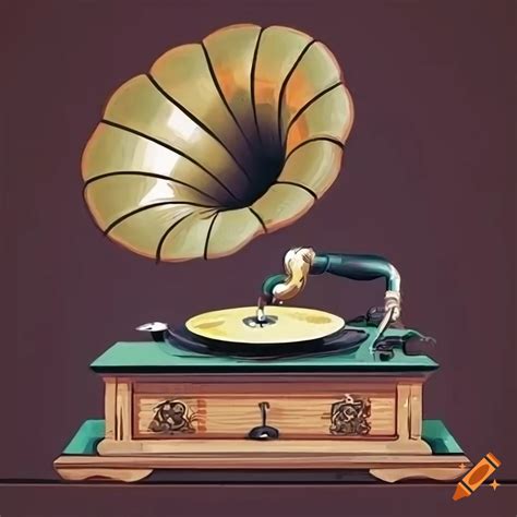 Timeless Tunes A Journey Through Nostalgia Vintage Gramophone