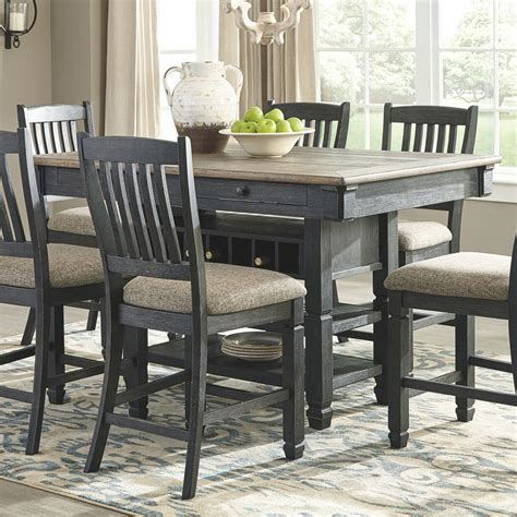 Signature Design by Ashley Tyler Creek Counter Height Dining Table ...