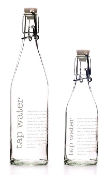 Love These Glass Water Bottles When Fancy Restaurants Serve Them Water Seems To Always Taste