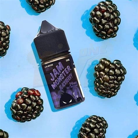 SALTNIC JAM MONSTER BLACKBERRY Salt Nic 30ml USA แท แจมมอนสเต