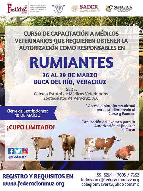 Curso De Capacitaci N A M Dicos Veterinarios Que Requieren Obtener La