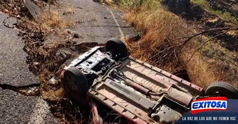 Áncash Accidente Vehicular Deja Tres Muertos Y Tres Heridos Exitosa