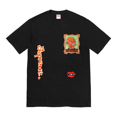 Supreme Gonz Portrait Tee Black Streetwear Official