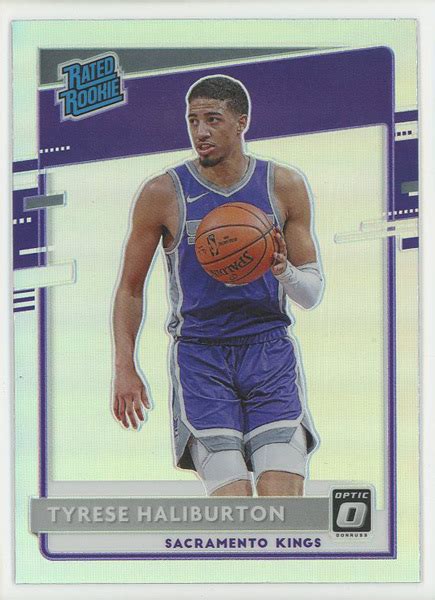 Tyrese Haliburton Panini Donruss Optic Rated