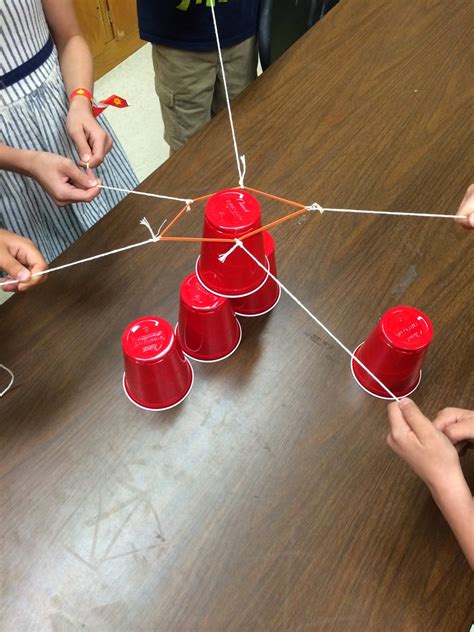 Ms. Sepp's Counselor Corner: Teamwork: Cup Stack Take 2