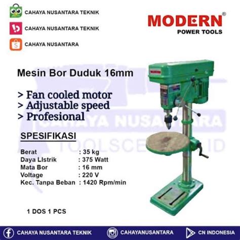 Jual Mesin Bor Duduk Mm Modern Bench Drill Shopee Indonesia