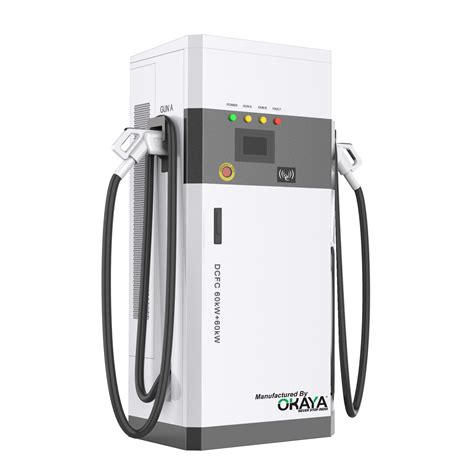 Heavy Duty Electric Vehicle Charger With 2 Gun & Customized Logo