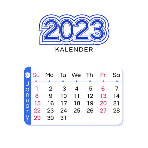 Gambar 2023 Bulan Kalender Bulan Kalender Kalender Bulanan Bulan Dua Ribu Dua Puluh Tiga Png